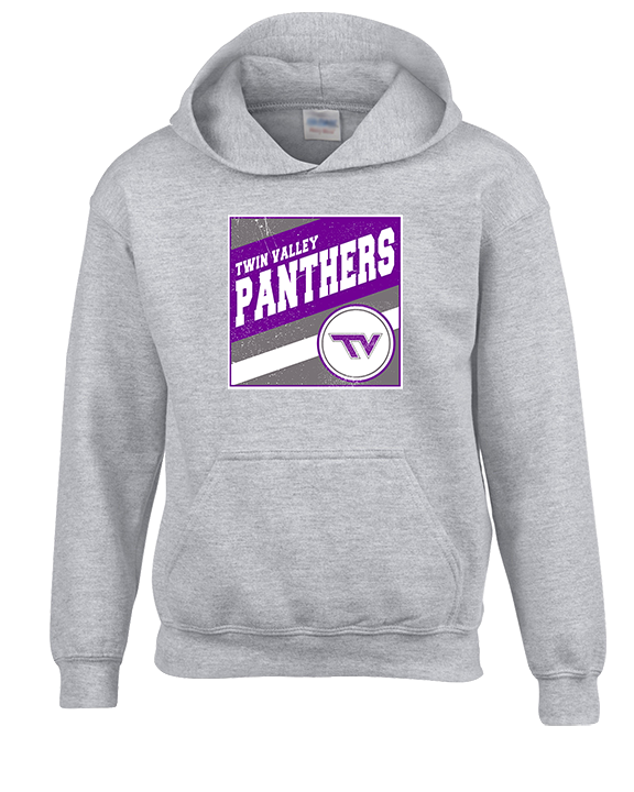 Twin Valley HS Cheer Square - Youth Hoodie