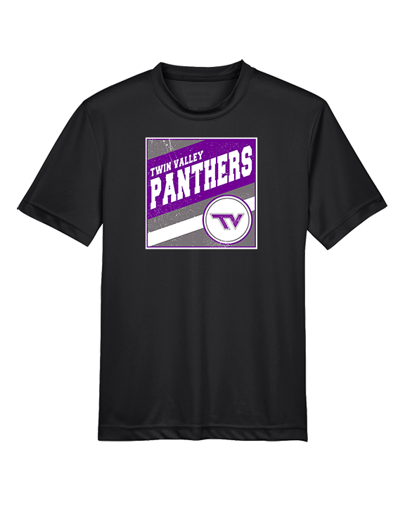 Twin Valley HS Cheer Square - Youth Performance Shirt