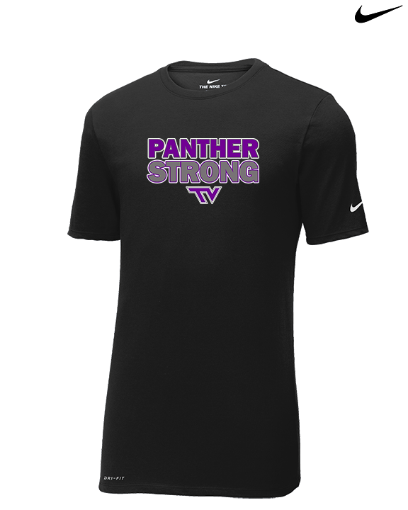 Twin Valley HS Cheer Strong - Mens Nike Cotton Poly Tee