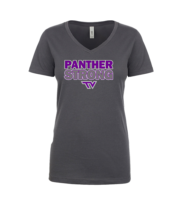 Twin Valley HS Cheer Strong - Womens Vneck