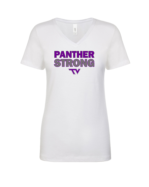 Twin Valley HS Cheer Strong - Womens Vneck