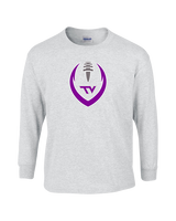Twin Valley HS Football Full Football - Cotton Longsleeve