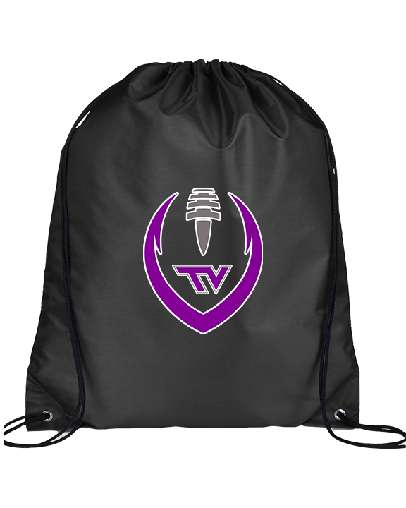 Twin Valley HS Football Full Football - Drawstring Bag