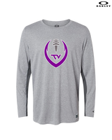 Twin Valley HS Football Full Football - Mens Oakley Longsleeve