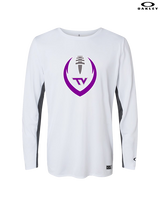 Twin Valley HS Football Full Football - Mens Oakley Longsleeve