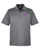 Twin Valley HS Football Full Football - Mens Polo