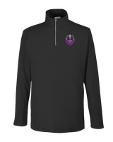 Twin Valley HS Football Full Football - Mens Quarter Zip