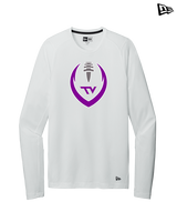 Twin Valley HS Football Full Football - New Era Performance Long Sleeve