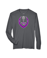 Twin Valley HS Football Full Football - Performance Longsleeve