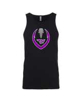 Twin Valley HS Football Full Football - Tank Top