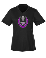 Twin Valley HS Football Full Football - Womens Performance Shirt