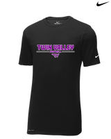 Twin Valley HS Football Keen - Mens Nike Cotton Poly Tee