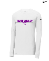Twin Valley HS Football Keen - Mens Nike Longsleeve