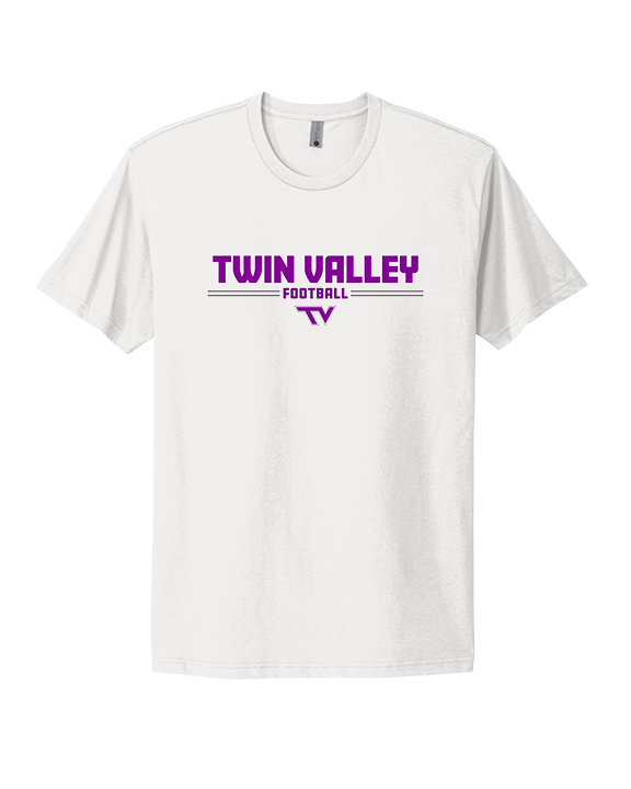 Twin Valley HS Football Keen - Mens Select Cotton T-Shirt
