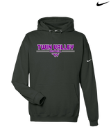 Twin Valley HS Football Keen - Nike Club Fleece Hoodie