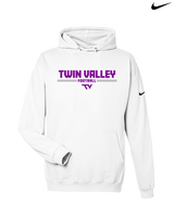 Twin Valley HS Football Keen - Nike Club Fleece Hoodie