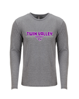 Twin Valley HS Football Keen - Tri-Blend Long Sleeve