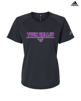 Twin Valley HS Football Keen - Womens Adidas Performance Shirt