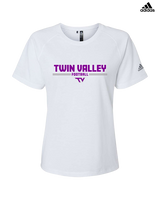 Twin Valley HS Football Keen - Womens Adidas Performance Shirt