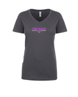 Twin Valley HS Football Keen - Womens Vneck