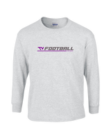 Twin Valley HS Football Lines - Cotton Longsleeve