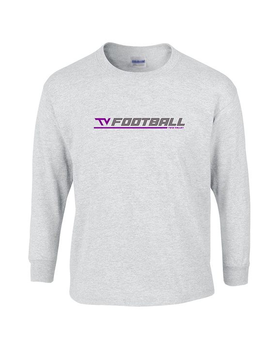 Twin Valley HS Football Lines - Cotton Longsleeve