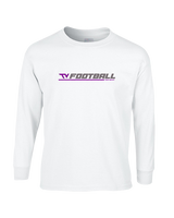 Twin Valley HS Football Lines - Cotton Longsleeve