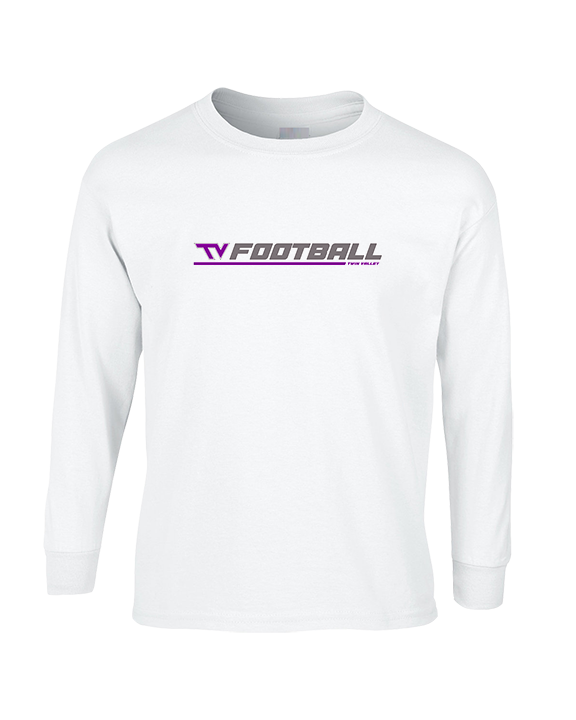 Twin Valley HS Football Lines - Cotton Longsleeve