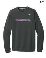 Twin Valley HS Football Lines - Mens Nike Crewneck