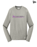 Twin Valley HS Football Lines - New Era Performance Long Sleeve