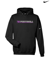 Twin Valley HS Football Lines - Nike Club Fleece Hoodie