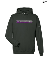 Twin Valley HS Football Lines - Nike Club Fleece Hoodie