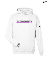 Twin Valley HS Football Lines - Nike Club Fleece Hoodie