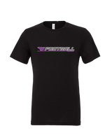 Twin Valley HS Football Lines - Tri-Blend Shirt