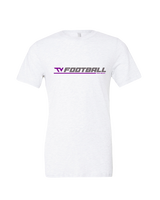 Twin Valley HS Football Lines - Tri-Blend Shirt