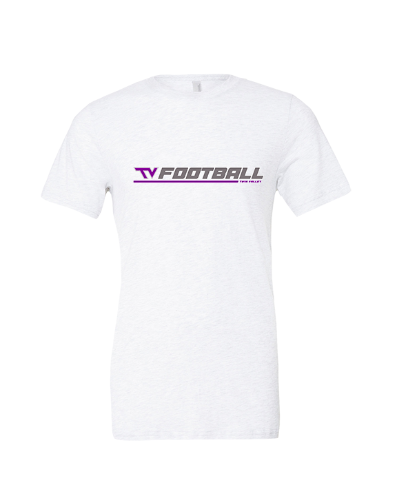 Twin Valley HS Football Lines - Tri-Blend Shirt