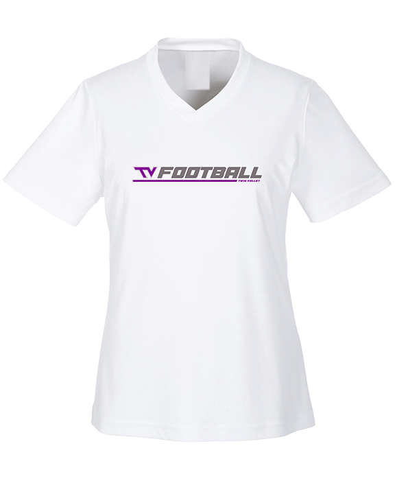 Twin Valley HS Football Lines - Womens Performance Shirt
