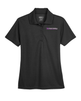 Twin Valley HS Football Lines - Womens Polo