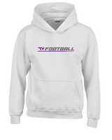 Twin Valley HS Football Lines - Youth Hoodie