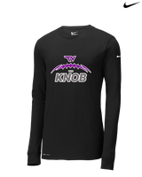 Twin Valley HS Football Request - Mens Nike Longsleeve