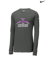 Twin Valley HS Football Request - Mens Nike Longsleeve