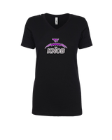 Twin Valley HS Football Request - Womens Vneck