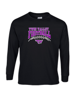 Twin Valley HS Football School Football - Cotton Longsleeve