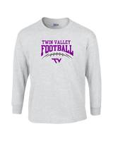 Twin Valley HS Football School Football - Cotton Longsleeve