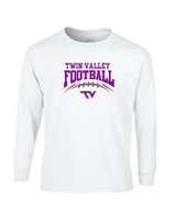Twin Valley HS Football School Football - Cotton Longsleeve
