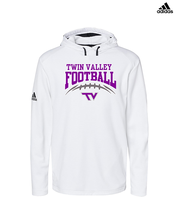 Twin Valley HS Football School Football - Mens Adidas Hoodie