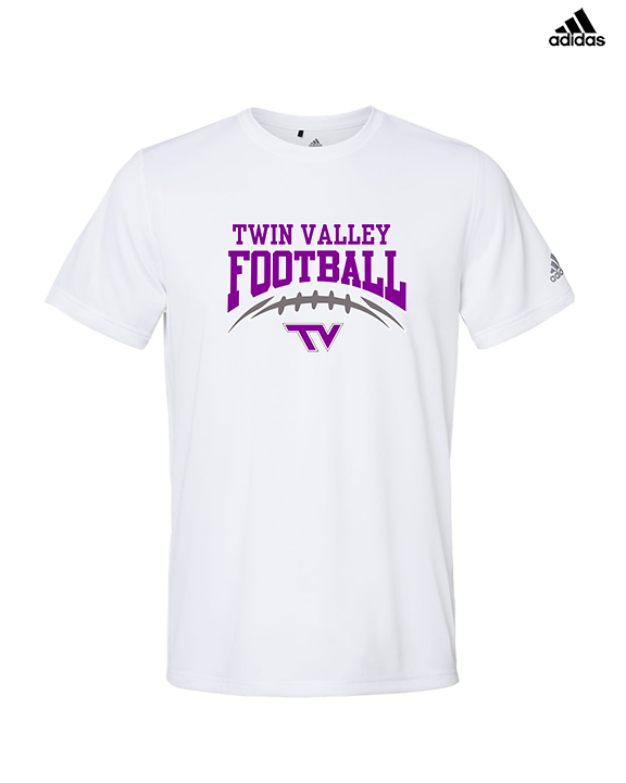 Twin Valley HS Football School Football - Mens Adidas Performance Shirt