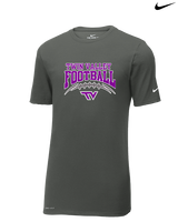 Twin Valley HS Football School Football - Mens Nike Cotton Poly Tee