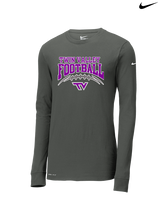 Twin Valley HS Football School Football - Mens Nike Longsleeve