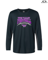 Twin Valley HS Football School Football - Mens Oakley Longsleeve